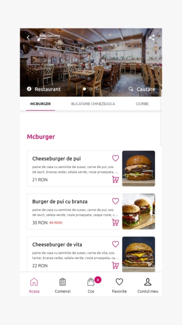 Echo Delivery - Aggregator app for ordering and delivering food at home
